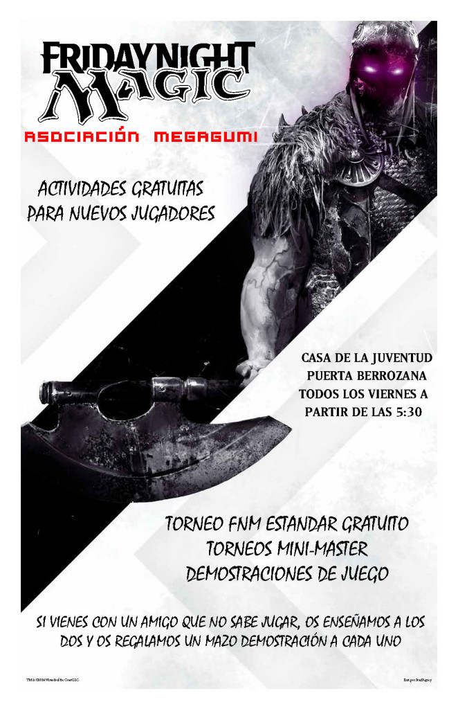 Poster FNM Nuevos Jugadores