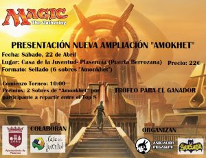 Presentación Magic Amonkhet, Sábado 22 de abril de 2017