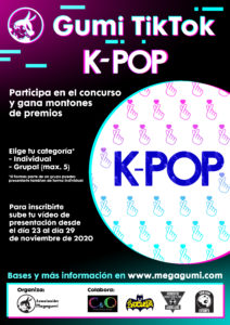 CONCURSO DE TIKTOK K-POP MEGAGUMI 2020